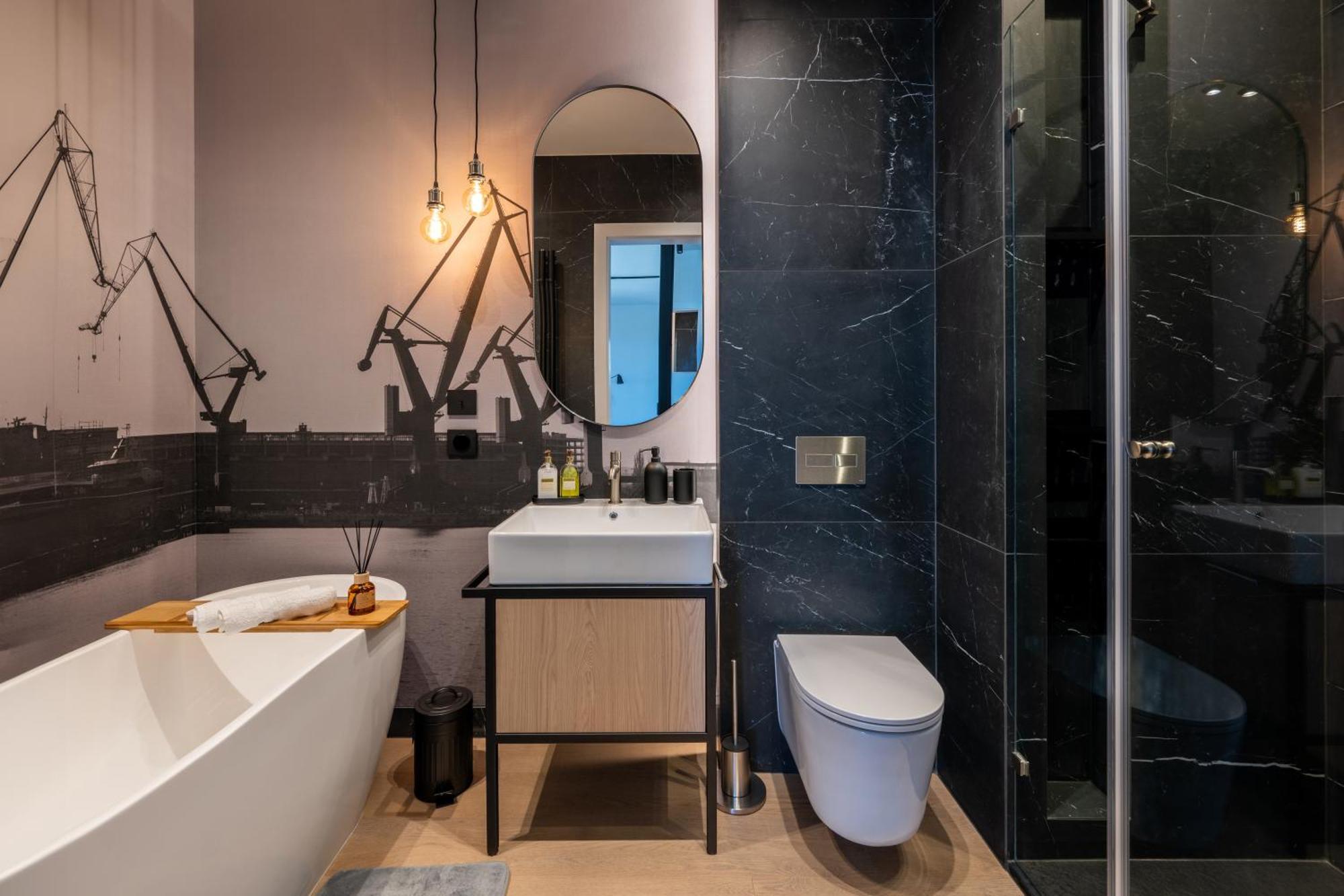 Apartment Brabank Riverside Stara Stocznia Premium Sauna & Gym Danzig Exterior foto