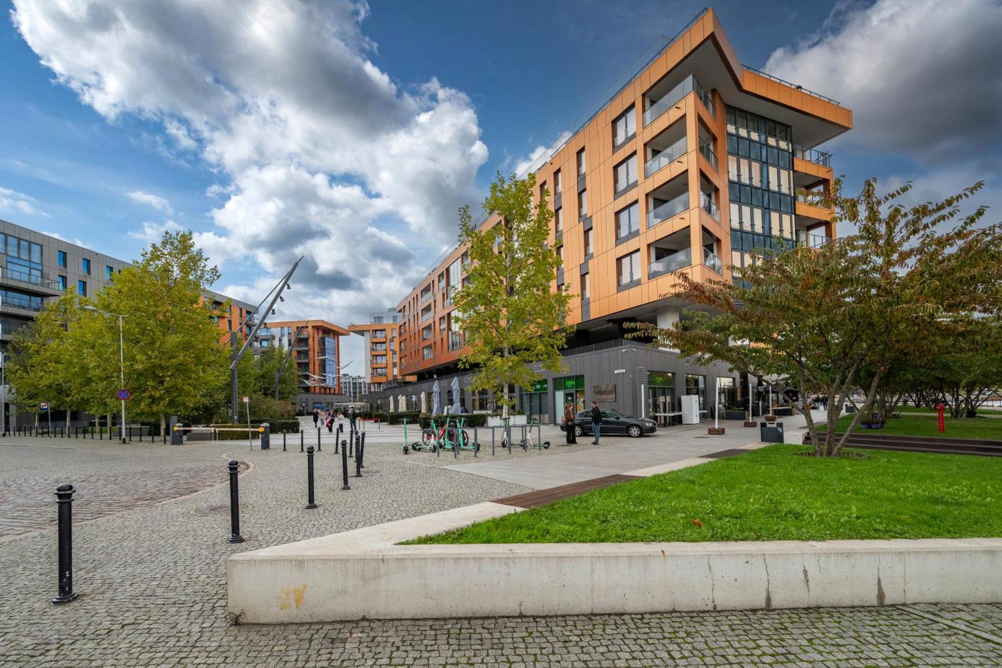 Apartment Brabank Riverside Stara Stocznia Premium Sauna & Gym Danzig Exterior foto