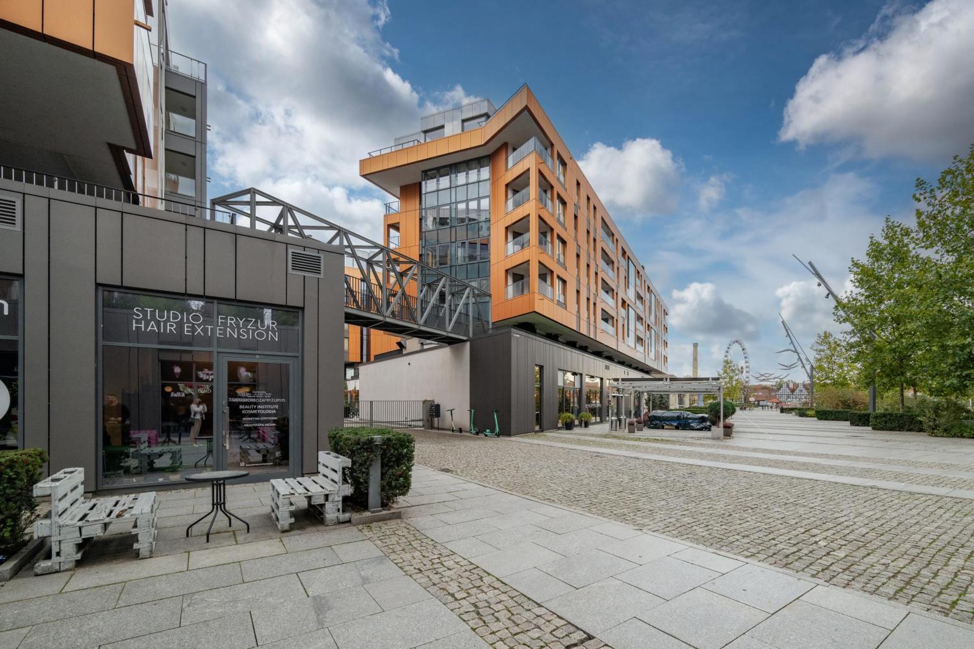 Apartment Brabank Riverside Stara Stocznia Premium Sauna & Gym Danzig Exterior foto